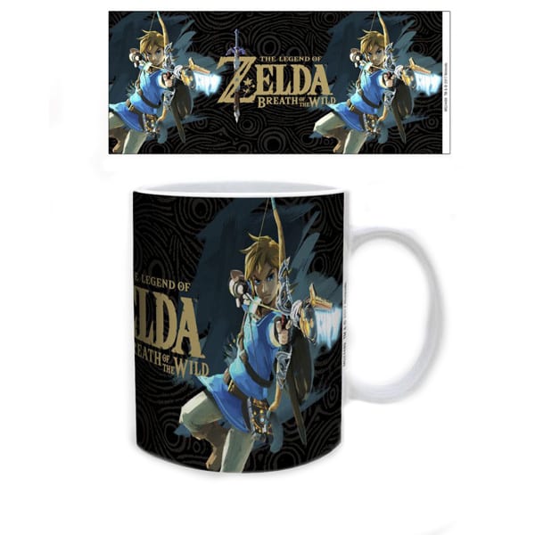 Zelda 11oz Mug – Breath of the Wild Archer Link - Crescent Geek