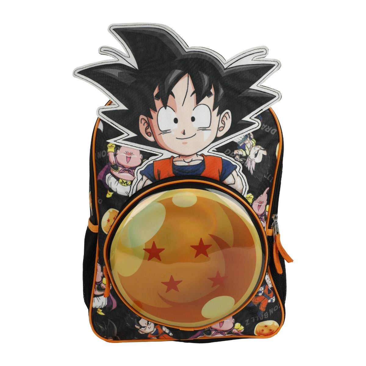 Dragon Ball Z Goku Big Face Kids Backpack Crescent Geek